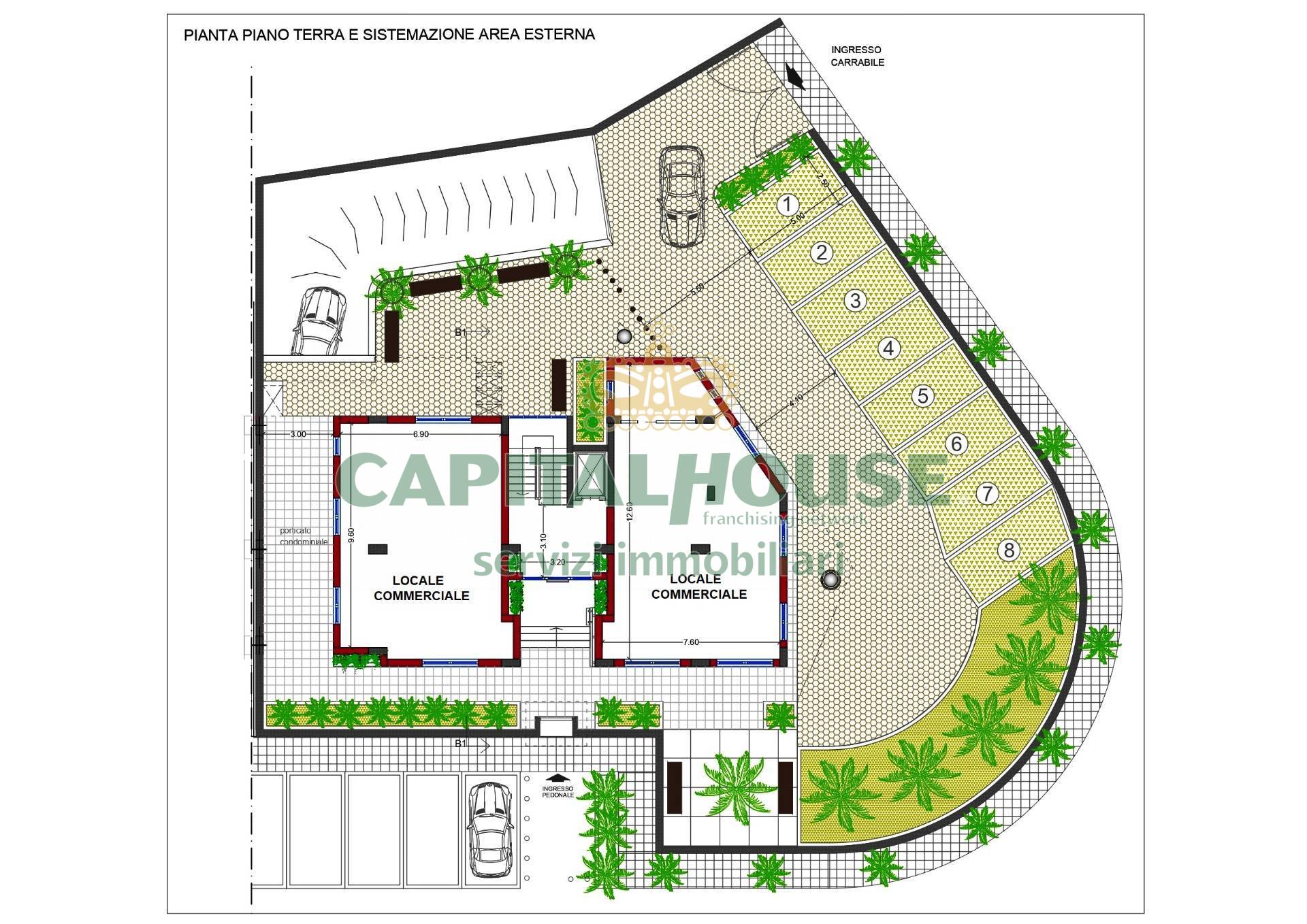 Immagine 13 di Locale commerciale in vendita  in Via Umberto Saba a Capodrise