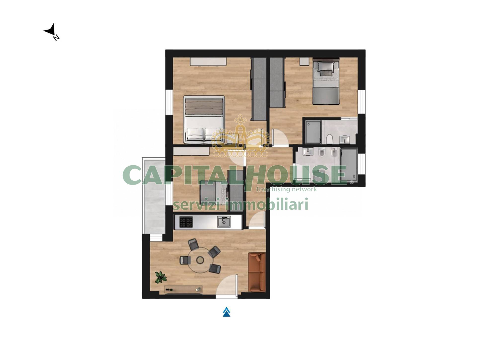 Immagine 27 di Appartamento in vendita  in Via Ferrarese a Bologna