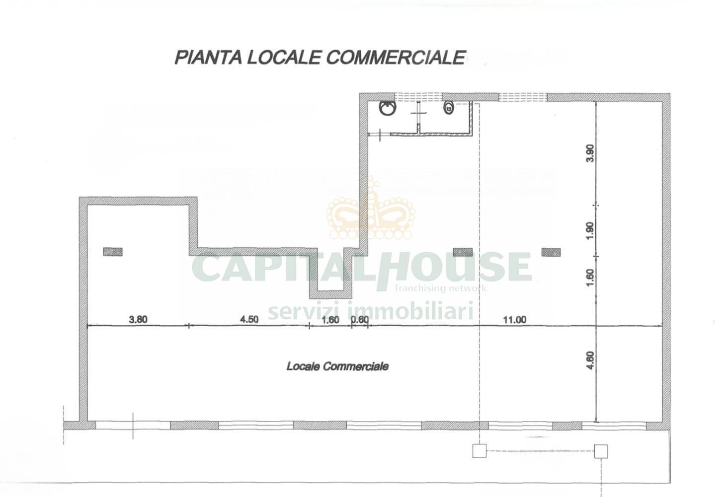 Immagine 10 di Locale commerciale in affitto  in Viale Italia a Capodrise