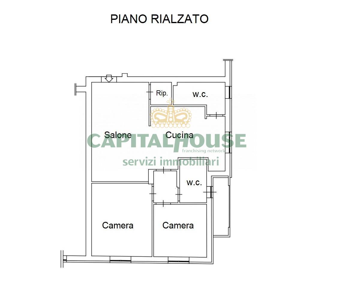 Immagine 13 di Appartamento in vendita  in Via Einaudi a Capodrise