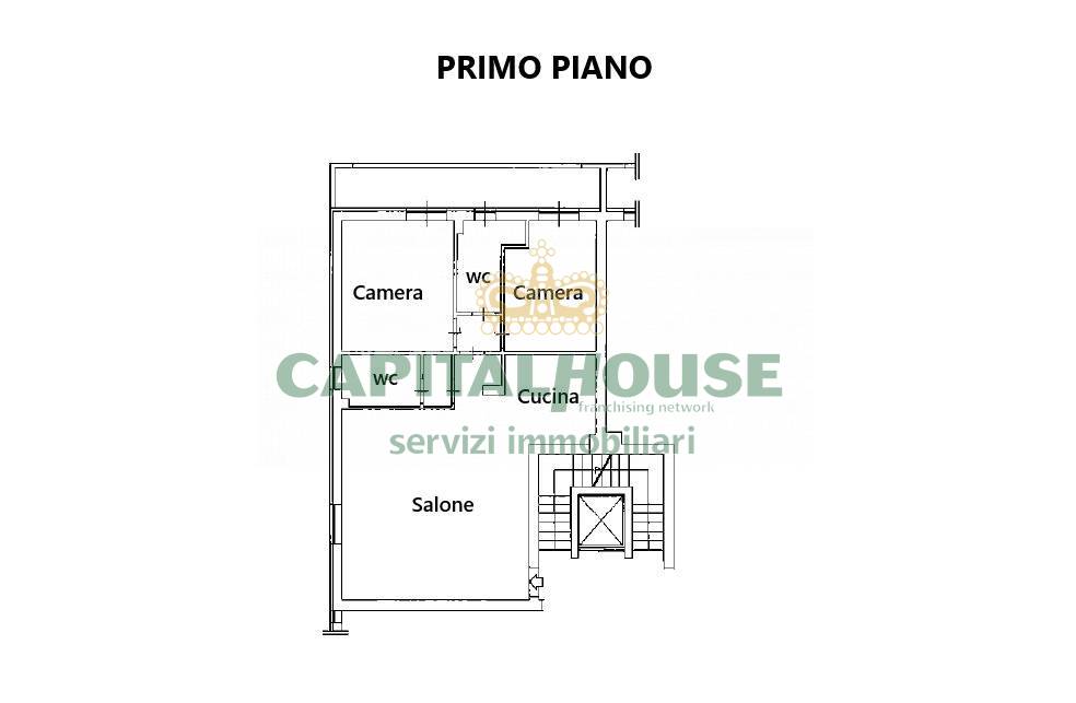 Immagine 16 di Appartamento in vendita  in Via Einaudi a Capodrise