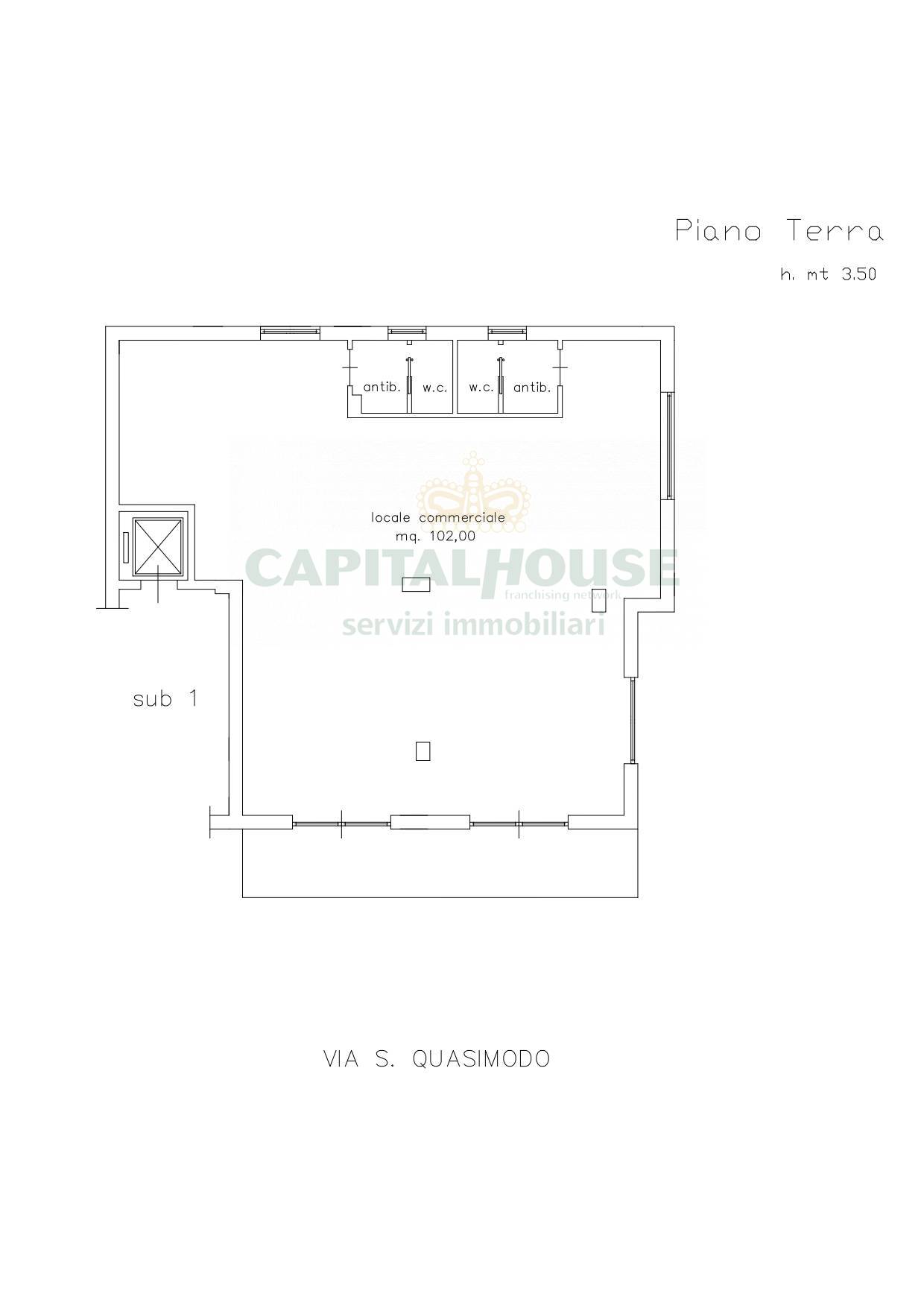 Immagine 13 di Locale commerciale in affitto  a Capodrise