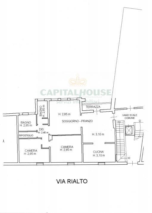 Immagine 24 di Appartamento in vendita  in Via Rialto a Bologna