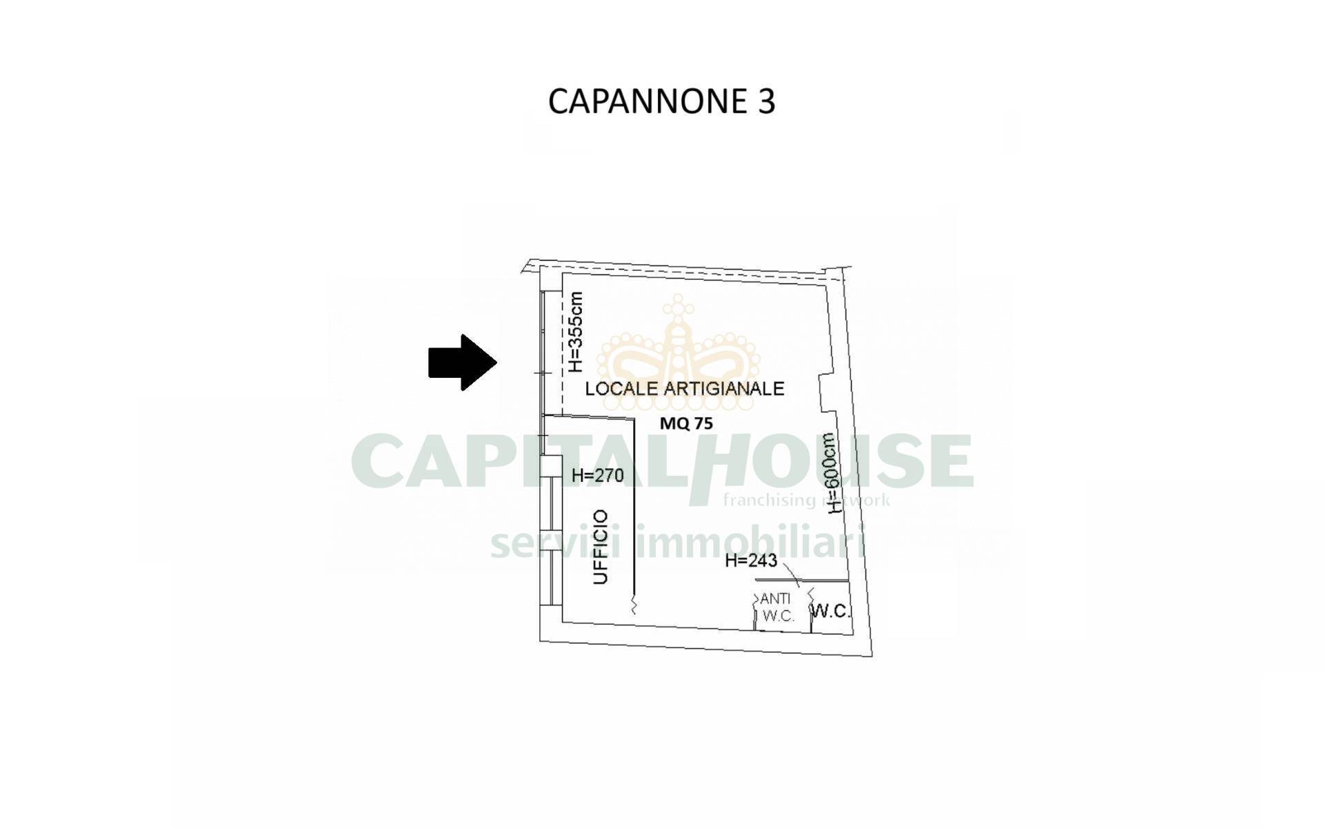 Immagine 24 di Capannone industriale in vendita  in Via Nazionale Appia a Capodrise