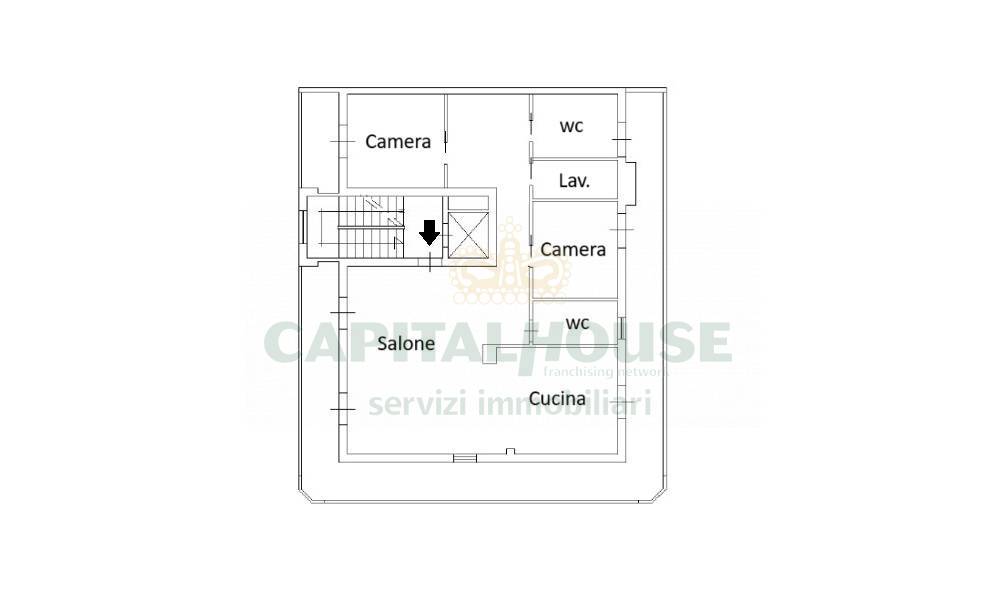 Immagine 62 di Appartamento in vendita  in Via Appia a Capodrise