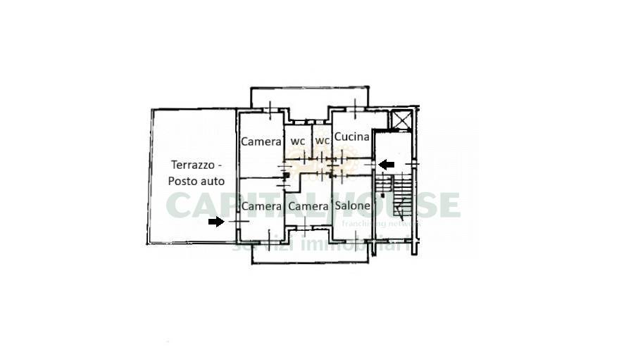 Immagine 28 di Appartamento in vendita  in Via Leonardo Da Vinci a Capodrise