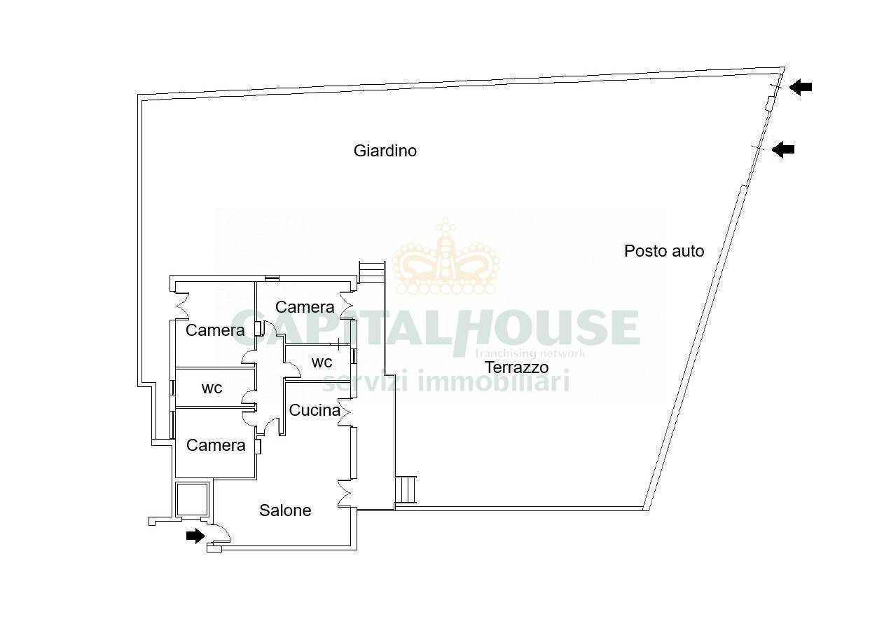 Immagine 36 di Appartamento in vendita  in Via Patturelli a Capodrise