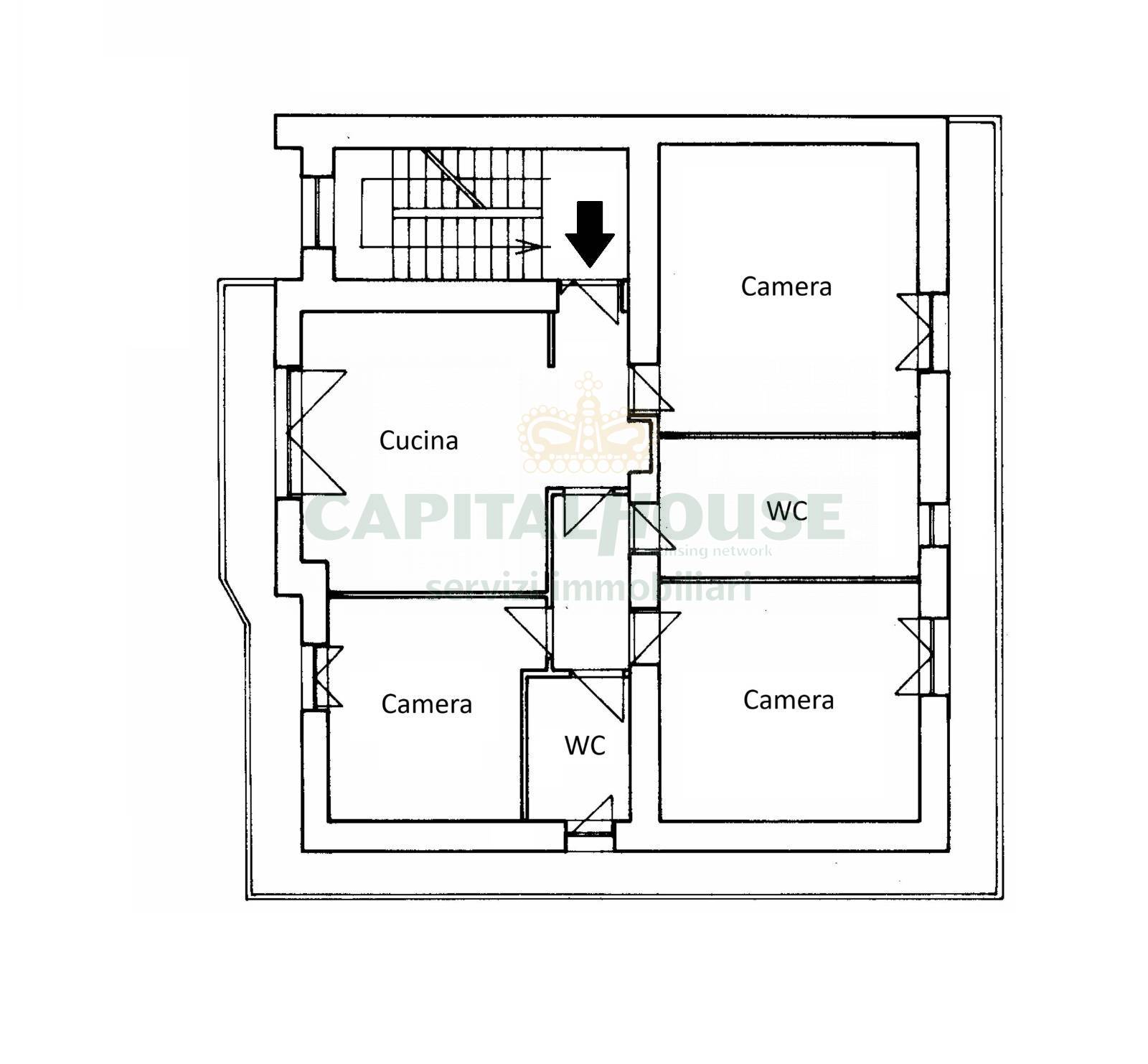 Immagine 39 di Appartamento in vendita  in Via Puccini a Capodrise