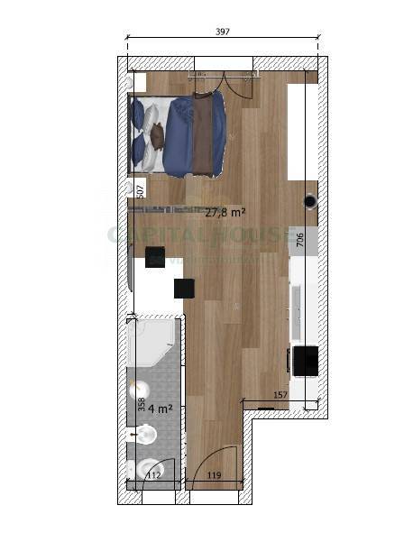 Immagine 6 di Appartamento in vendita  in Via Mondo a Bologna