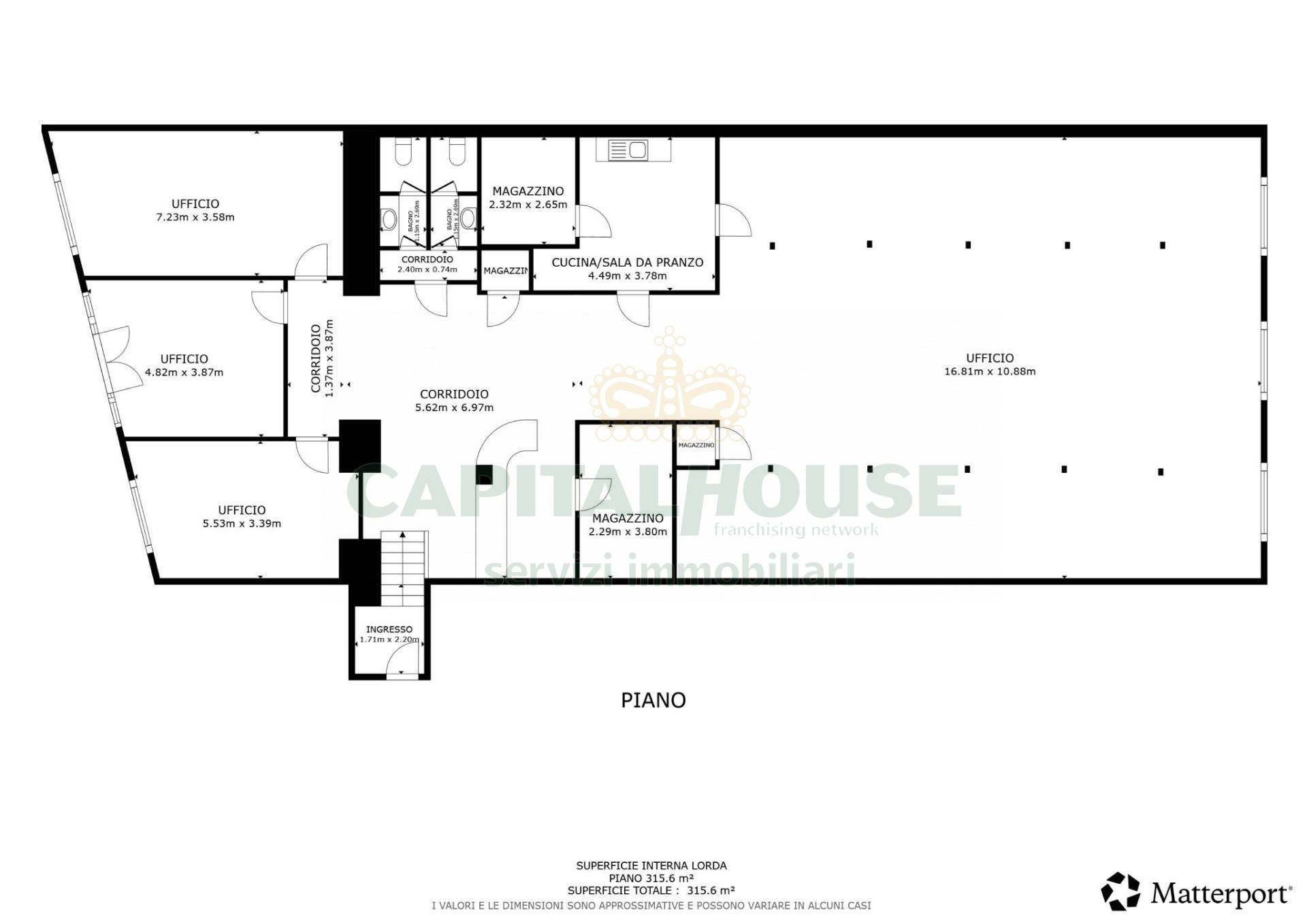 Immagine 13 di Ufficio in affitto  in Via Del Pratello a Bologna