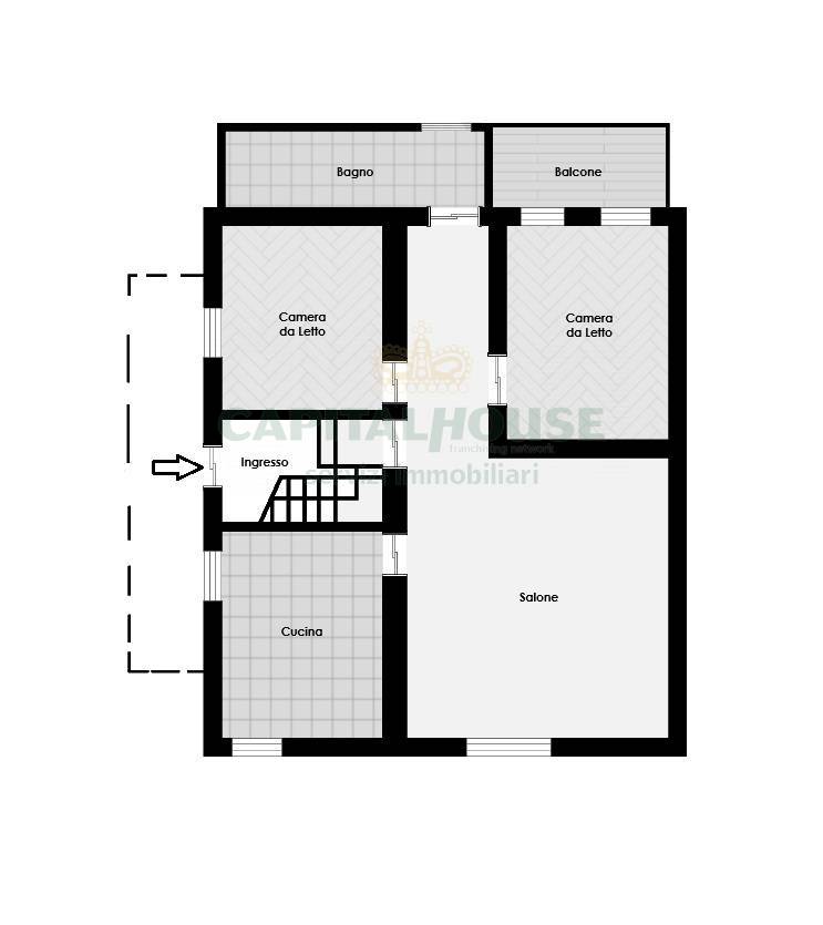 Immagine 13 di Appartamento in vendita  in Via S. Allende a Locate Di Triulzi