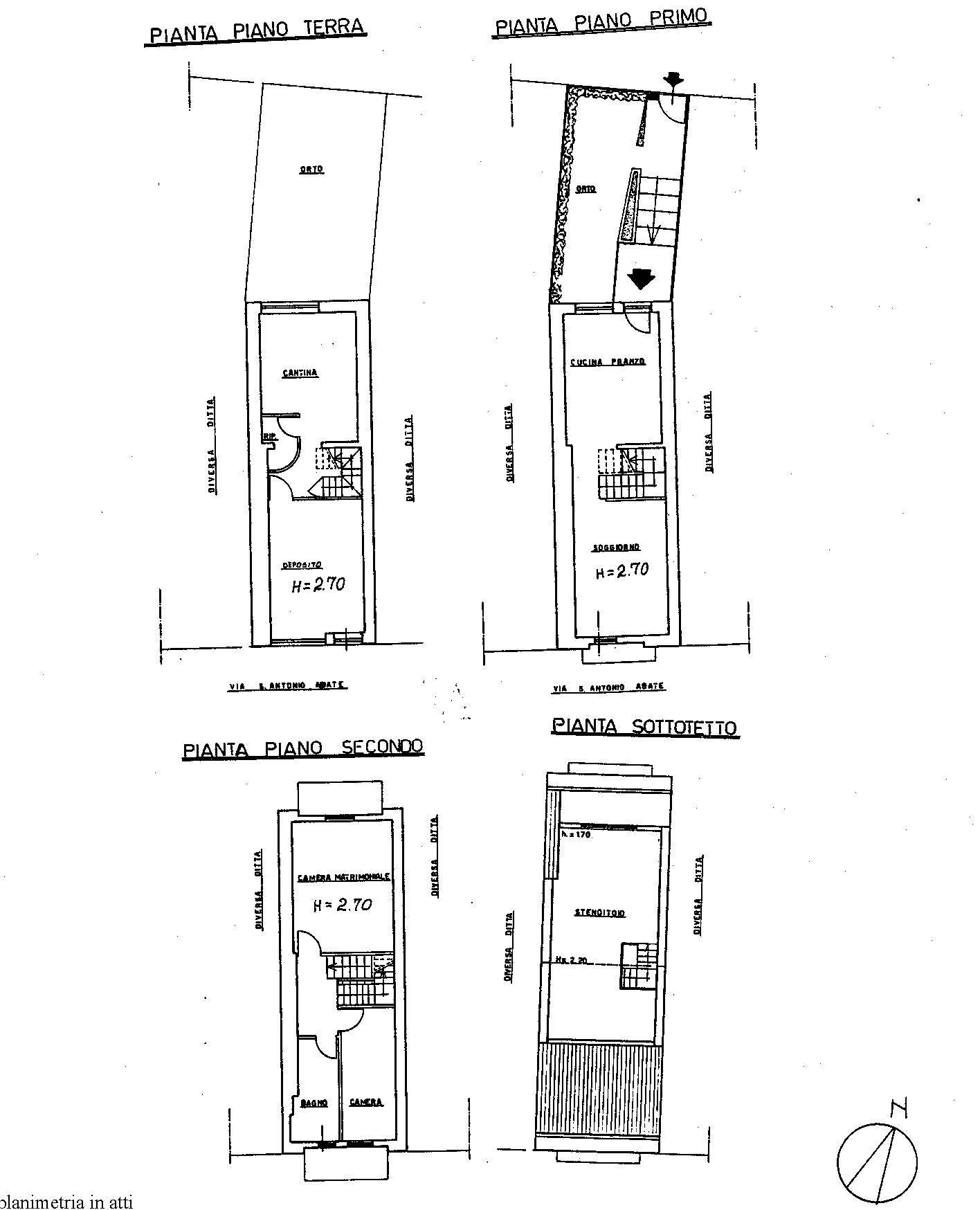 Immagine 50 di Casa indipendente in vendita  in Via Sant'Antonio Abate snc a Carunchio
