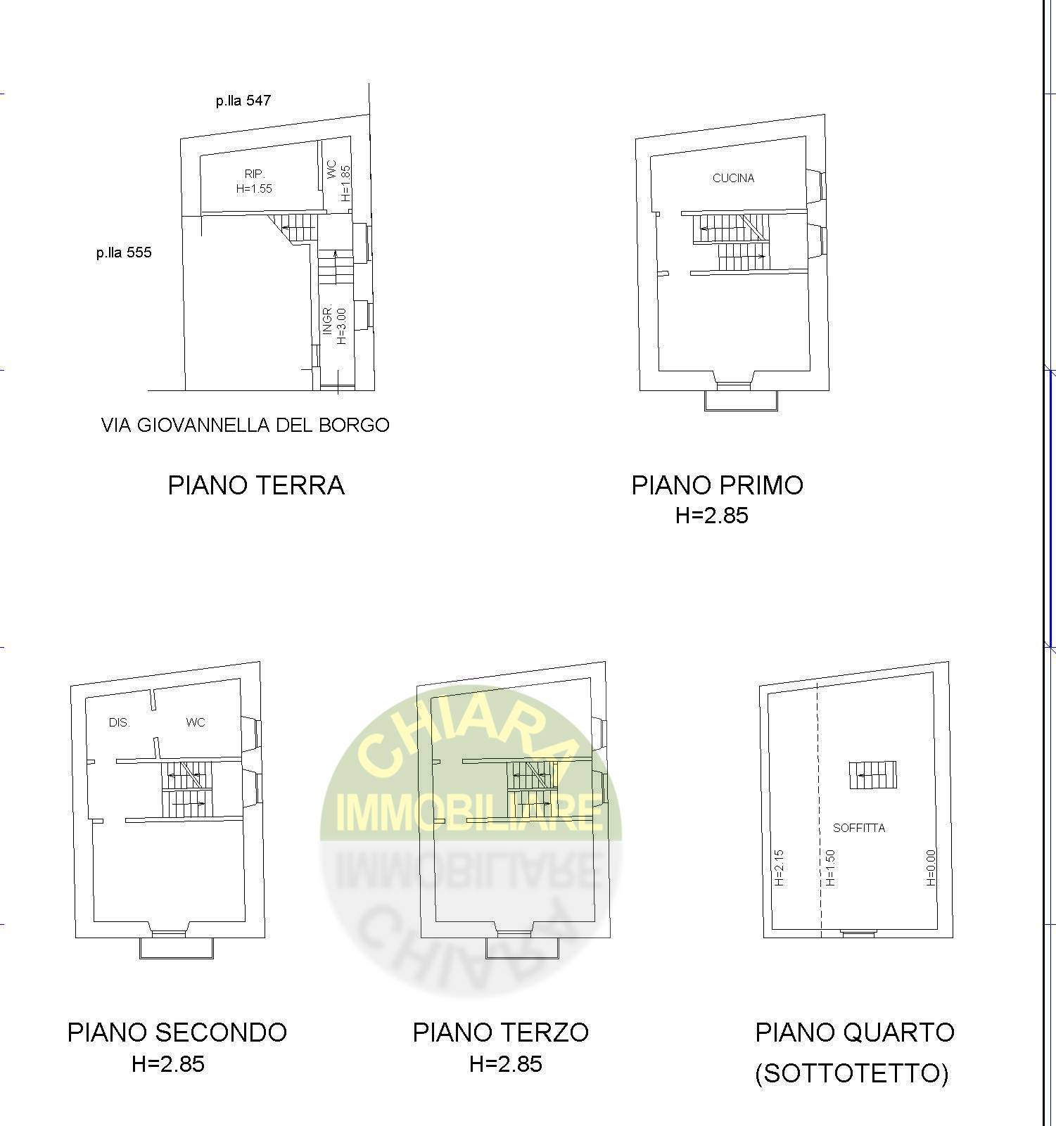 Immagine 30 di Casa semindipendente in vendita  in Via Giovannella del Borgo a Carunchio
