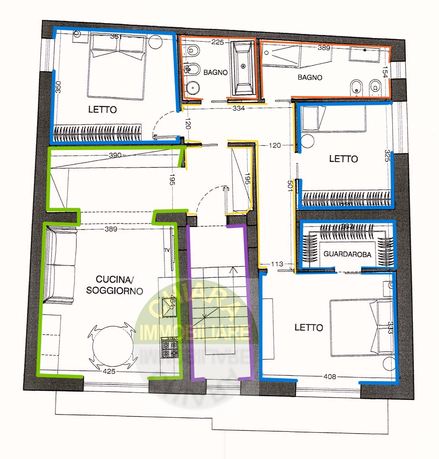 Immagine 29 di Casa semindipendente in vendita  in Corso Dante 20/A a Cupello