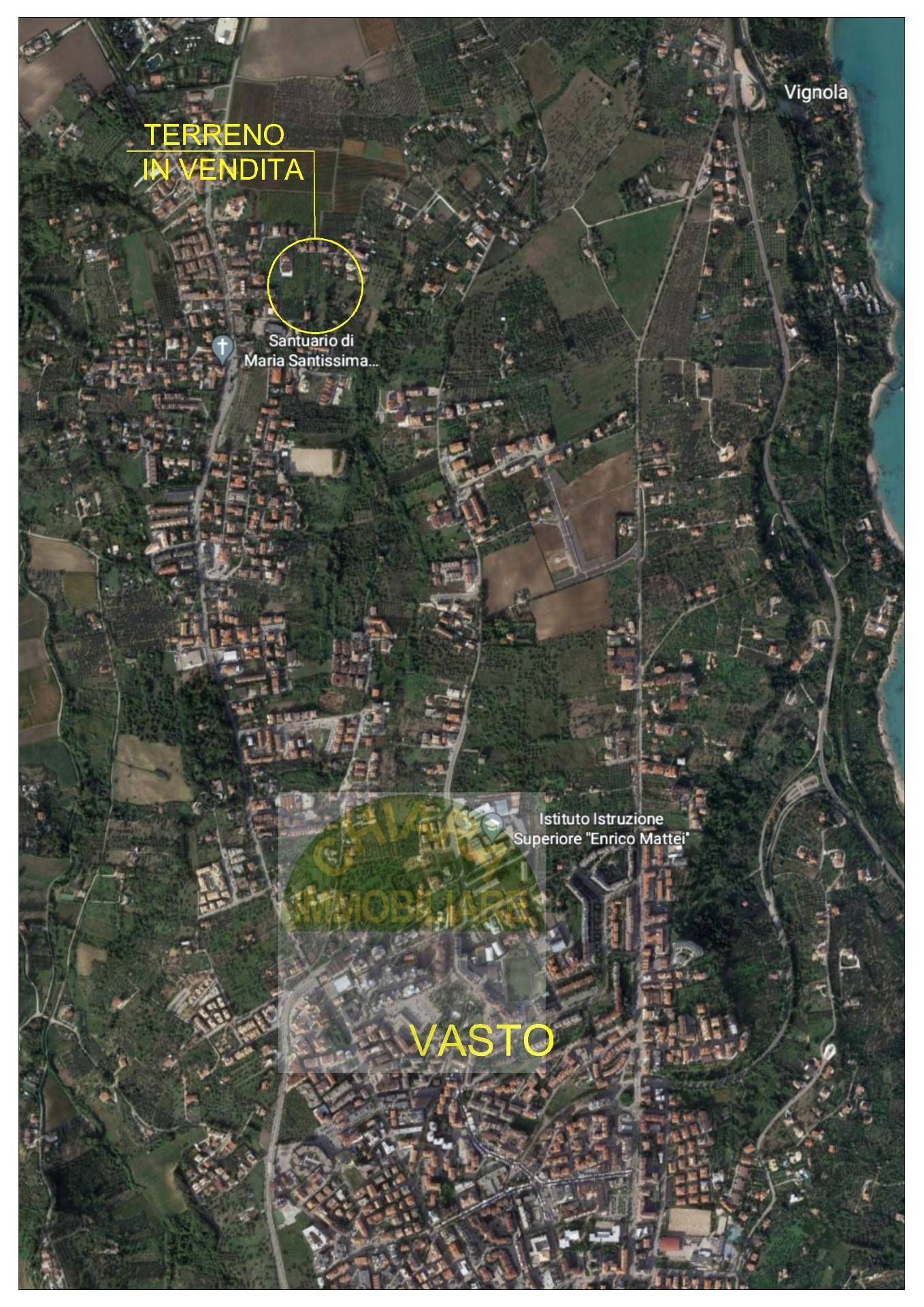 Immagine 25 di Terreno residenziale in vendita  in dei Bontempi a Vasto