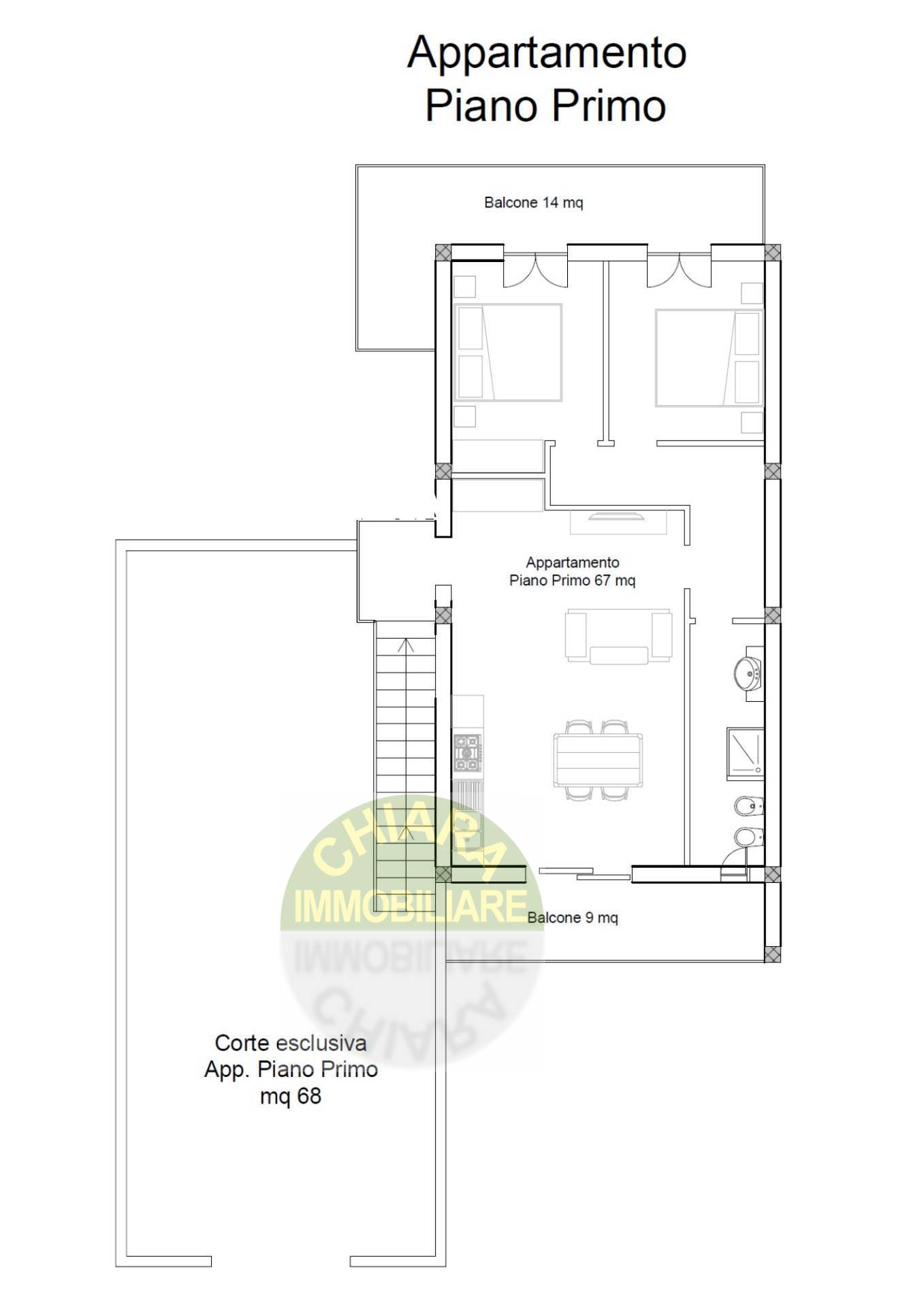 Immagine 4 di Appartamento in vendita  a Montenero Di Bisaccia