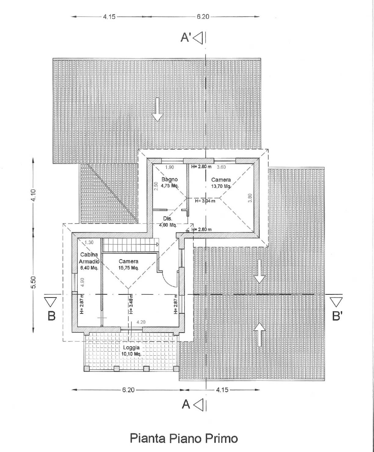 Immagine 60 di Villa in vendita  in Via Massimo D'Antona 13 a Mosciano Sant'angelo