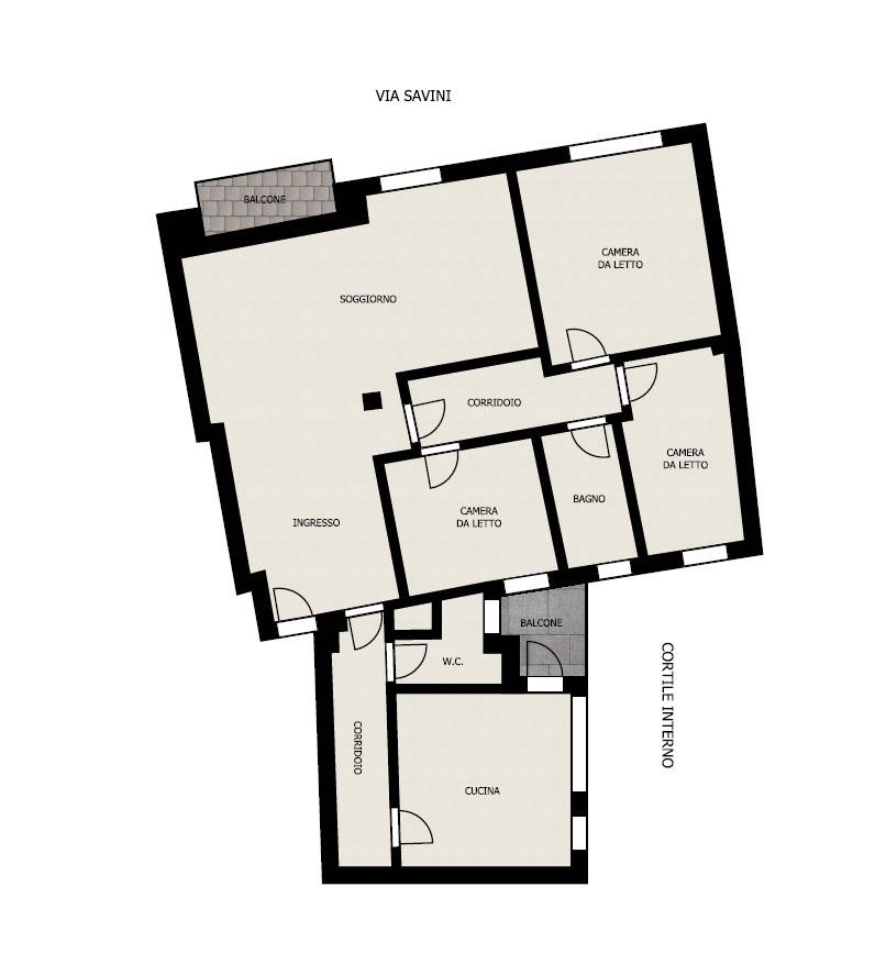 Immagine 26 di Appartamento in vendita  in CORSO CARLO DE MICHETTI 20 a Teramo