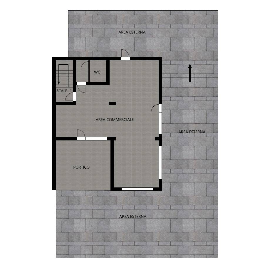 Immagine 25 di Locale commerciale in affitto  in Via Nazionale 1 a Roseto Degli Abruzzi