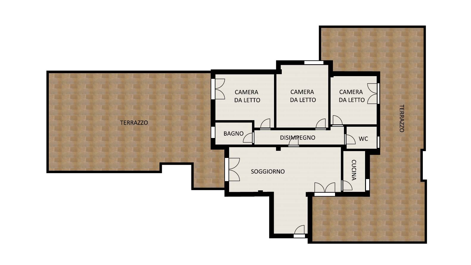 Immagine 27 di Appartamento in vendita  in Viale Europa a Teramo