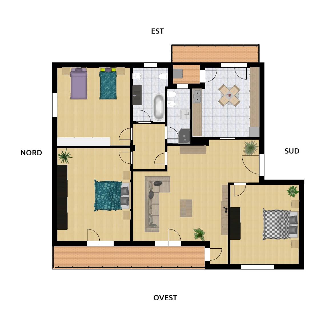 Immagine 31 di Appartamento in vendita  in Via Papa Giovanni XXIII 48 a Mosciano Sant'angelo