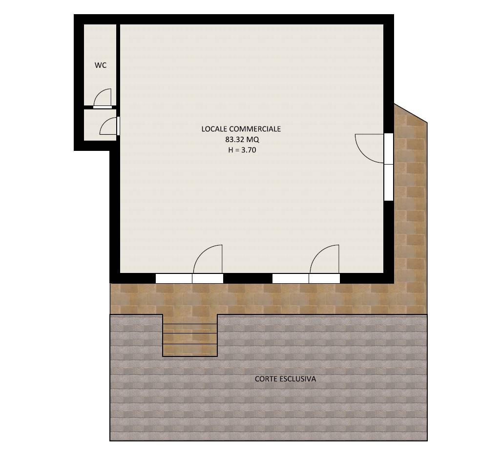 Immagine 21 di Locale commerciale in affitto  in Via Gramsci 65 a Giulianova