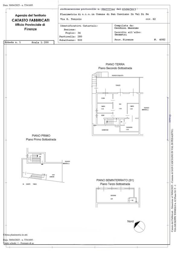 Immagine 30 di Villetta a schiera in vendita  in Via Giuseppe Toniolo 62 a San Casciano In Val Di Pesa