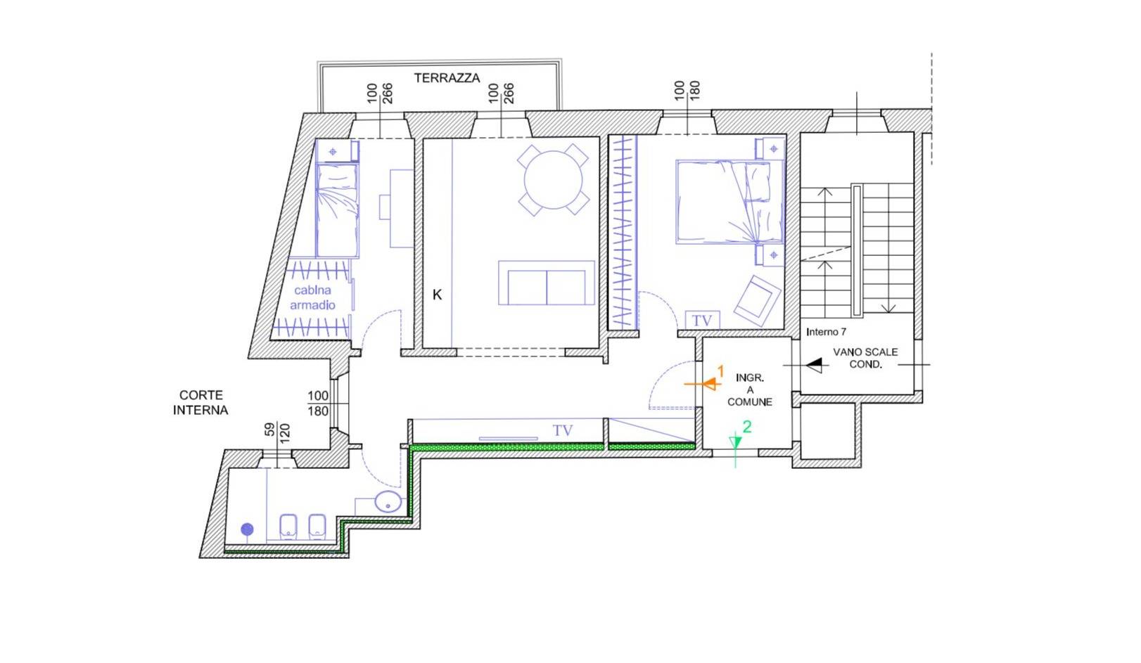 Immagine 21 di Appartamento in vendita  in Via Degli Artisti 20 a Firenze