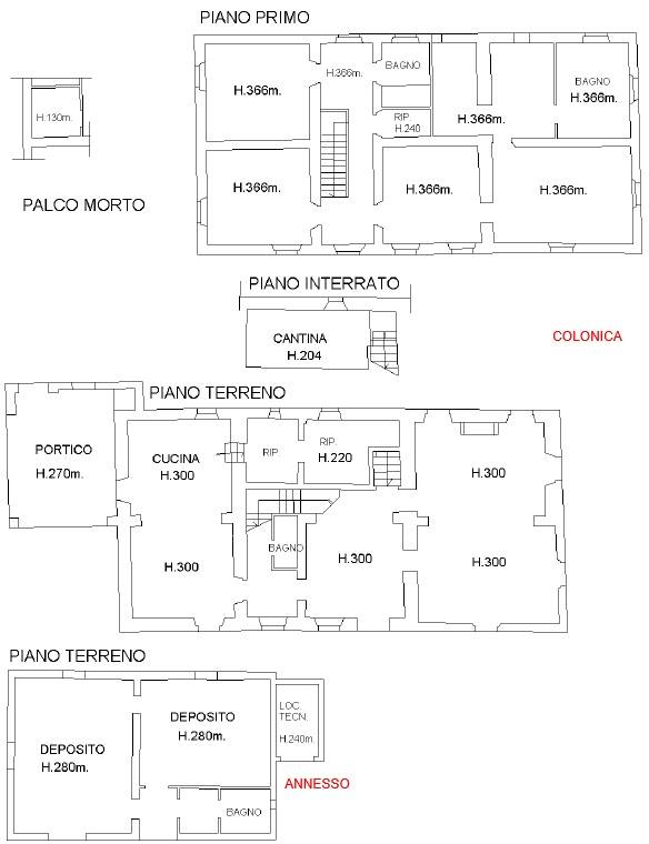 Immagine 23 di Rustico / casale in vendita  in frazione piazzano 69 a Vicchio