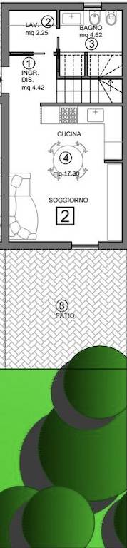 Immagine 24 di Villetta a schiera in vendita  in coffia a Pratovecchio Stia