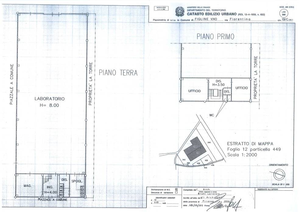 Immagine 11 di Capannone industriale in vendita  in via fiorentina a Figline E Incisa Valdarno