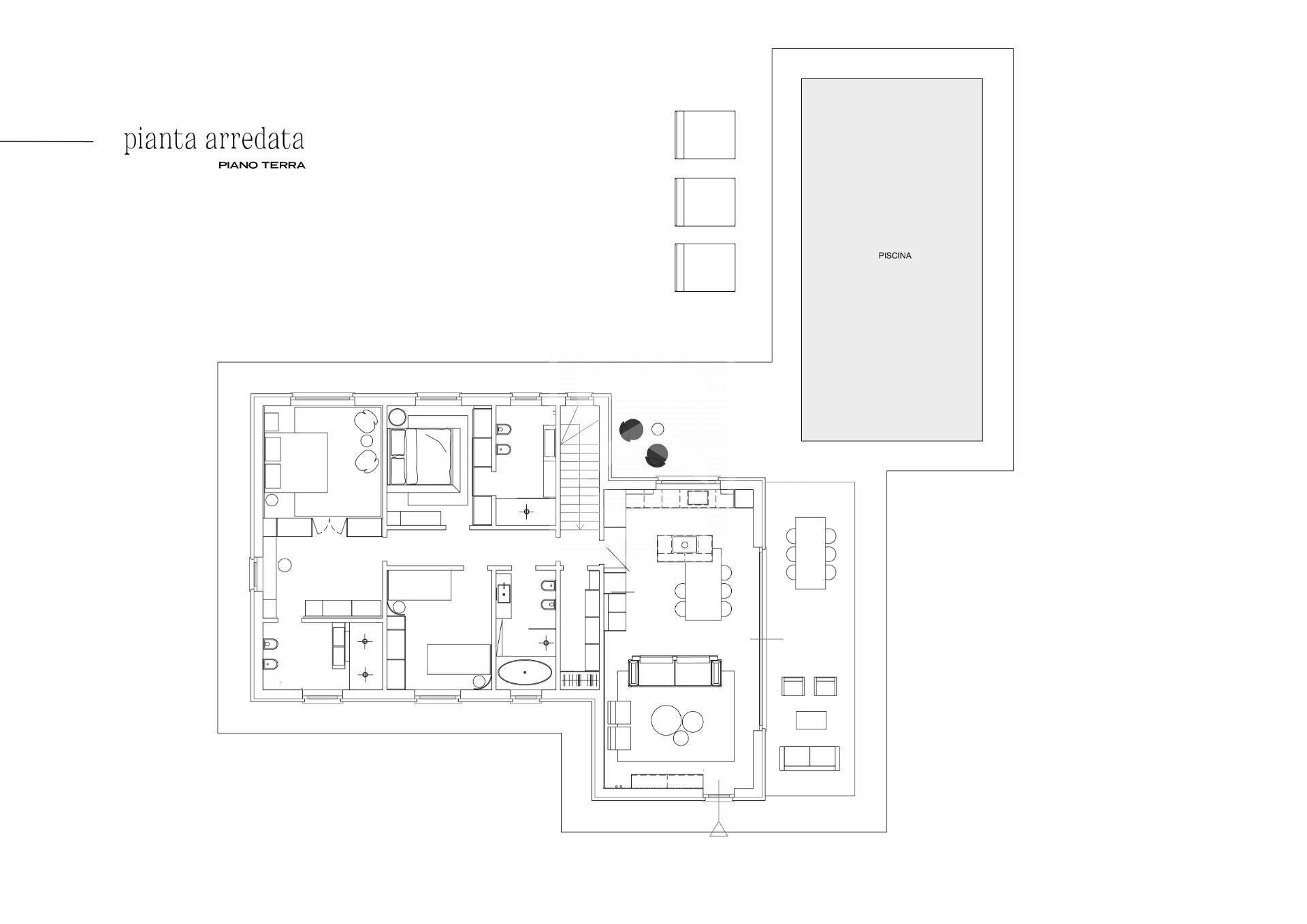 Immagine 9 di Villa in vendita  in via belvedere a Calvagese Della Riviera