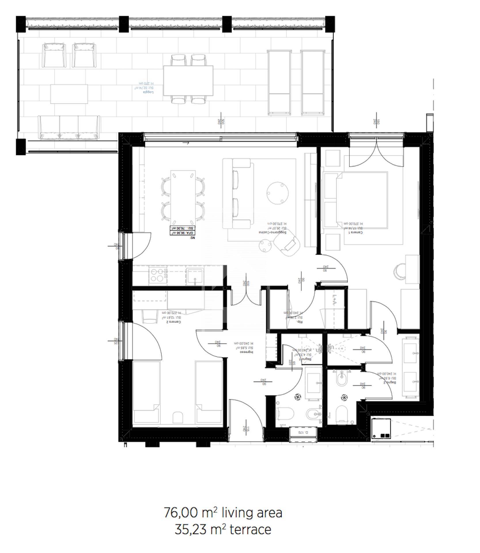 Immagine 21 di Appartamento in vendita  in piazza San Bernardino a Salò