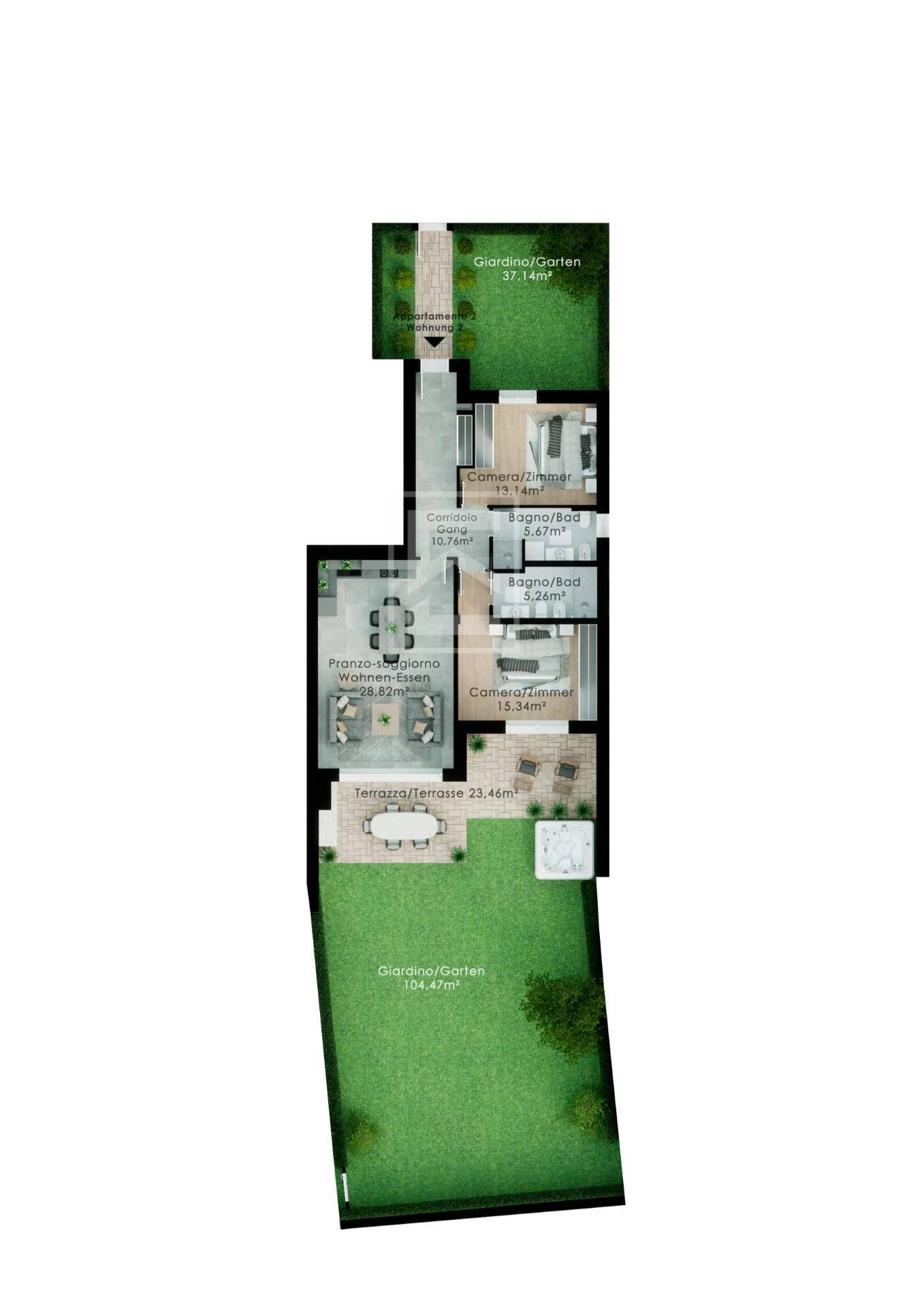 Immagine 15 di Appartamento in vendita  in Via del Fontanone a Gardone Riviera