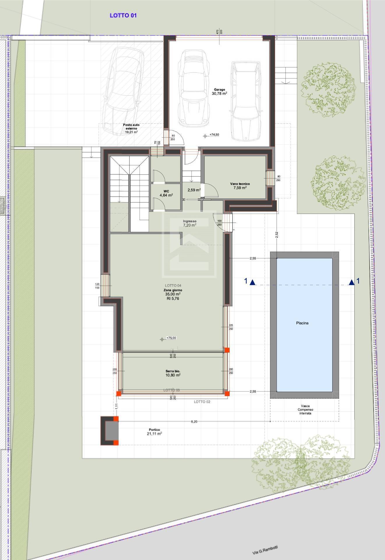 Immagine 30 di Villa in vendita  in via rambotti 6 a Desenzano Del Garda