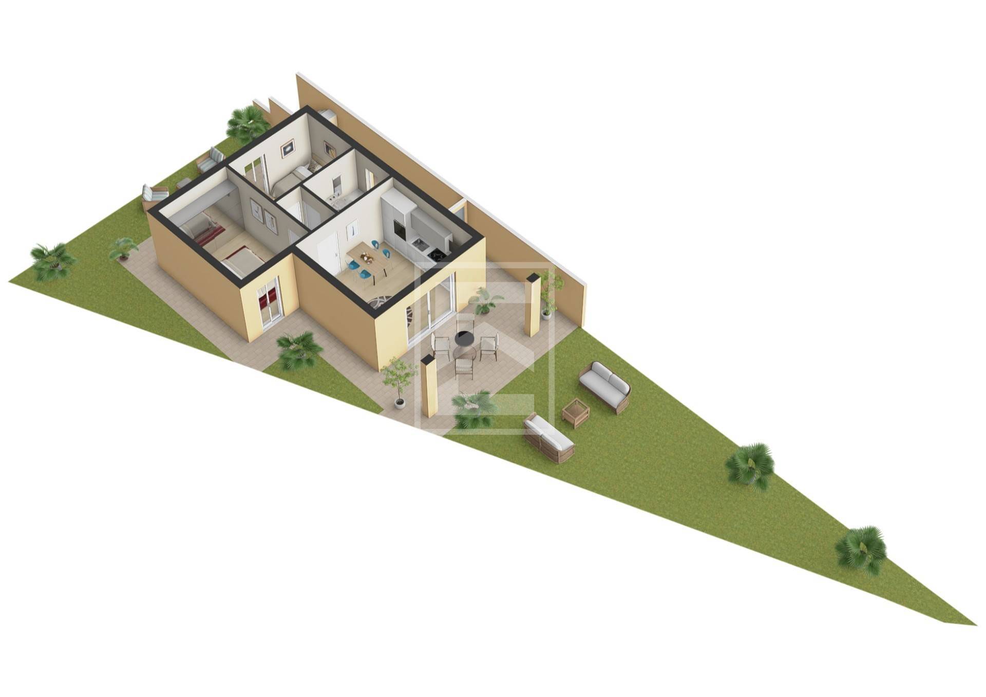 Immagine 27 di Appartamento in vendita  in Via Pascoli 2 a Calvagese Della Riviera