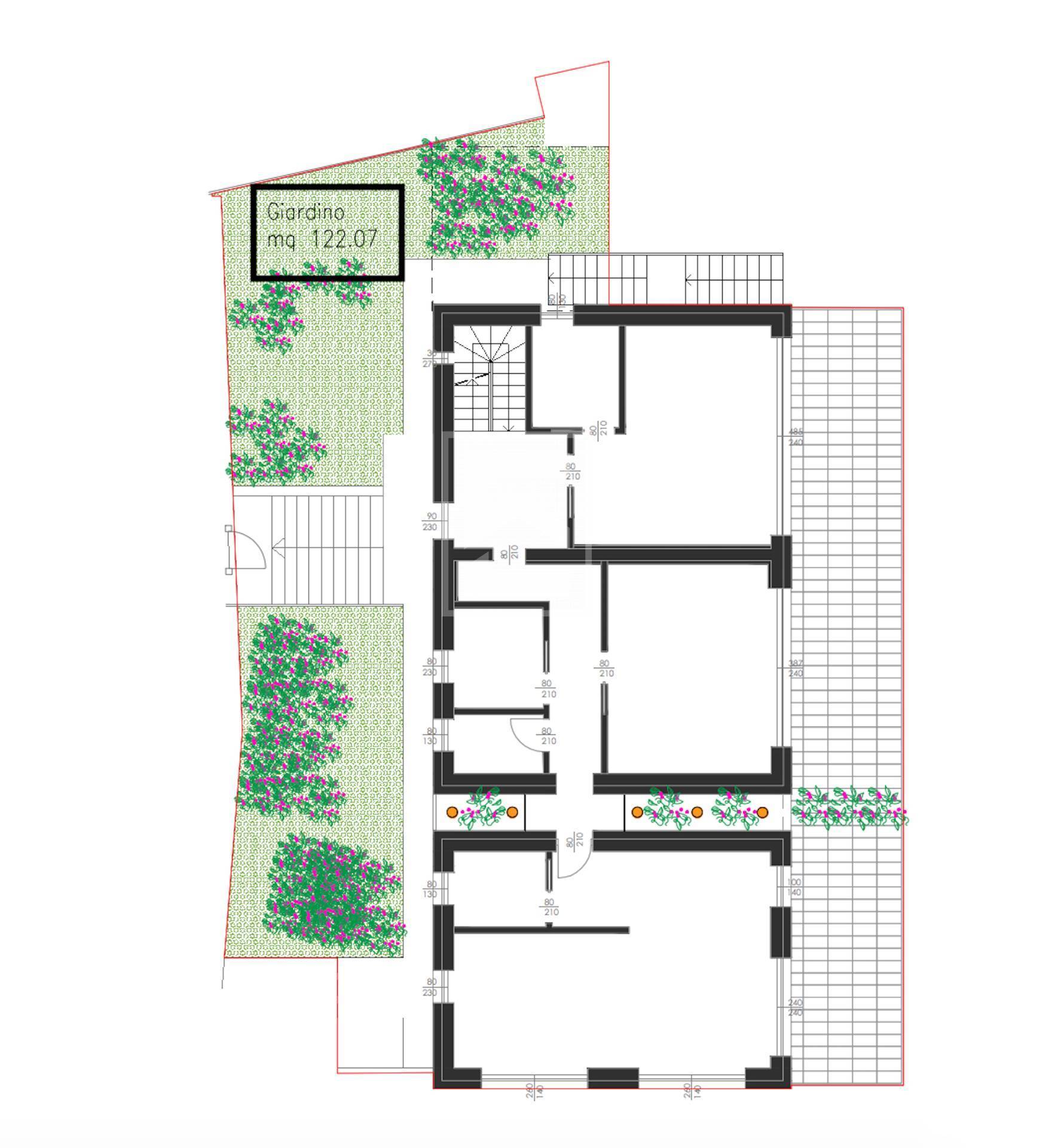 Immagine 36 di Attico in vendita  in via Montemaderno a Toscolano-Maderno