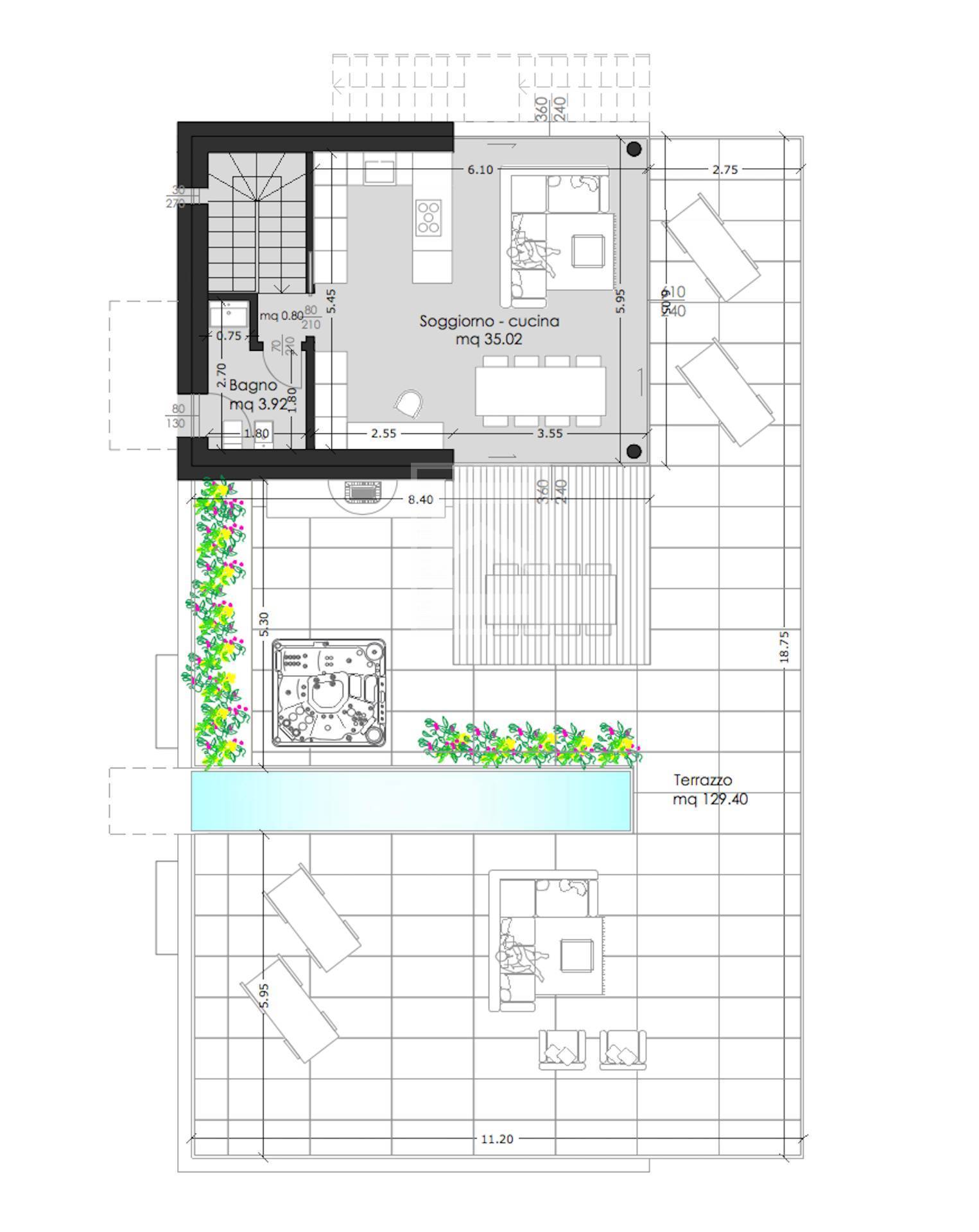 Immagine 34 di Attico in vendita  in via Montemaderno a Toscolano-Maderno