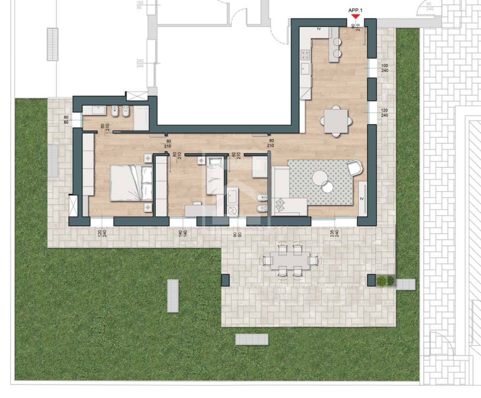 Immagine 23 di Appartamento in vendita  in Via Pasubio a Desenzano Del Garda