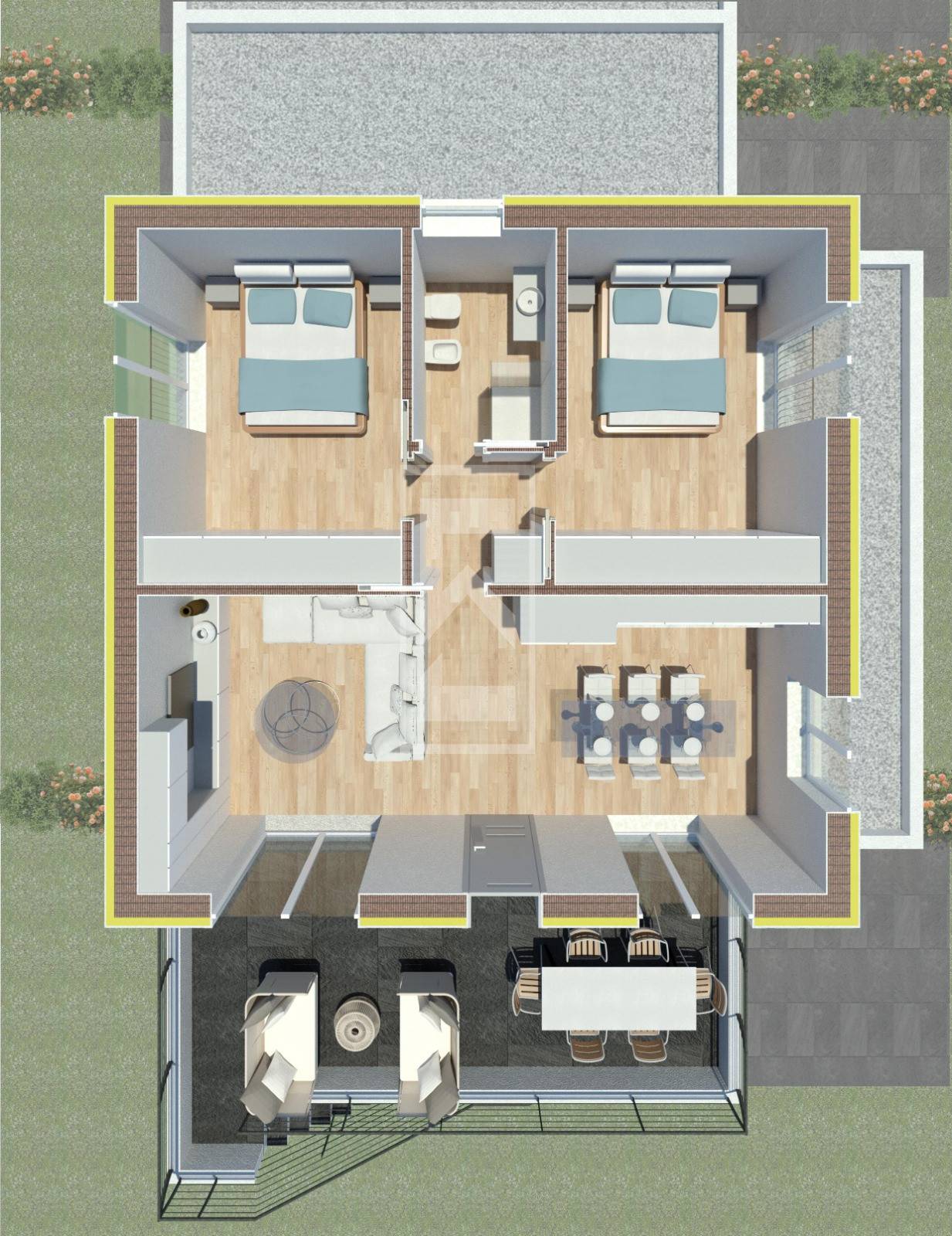 Immagine 34 di Casa semindipendente in vendita  in via Monte Baldo a Desenzano Del Garda