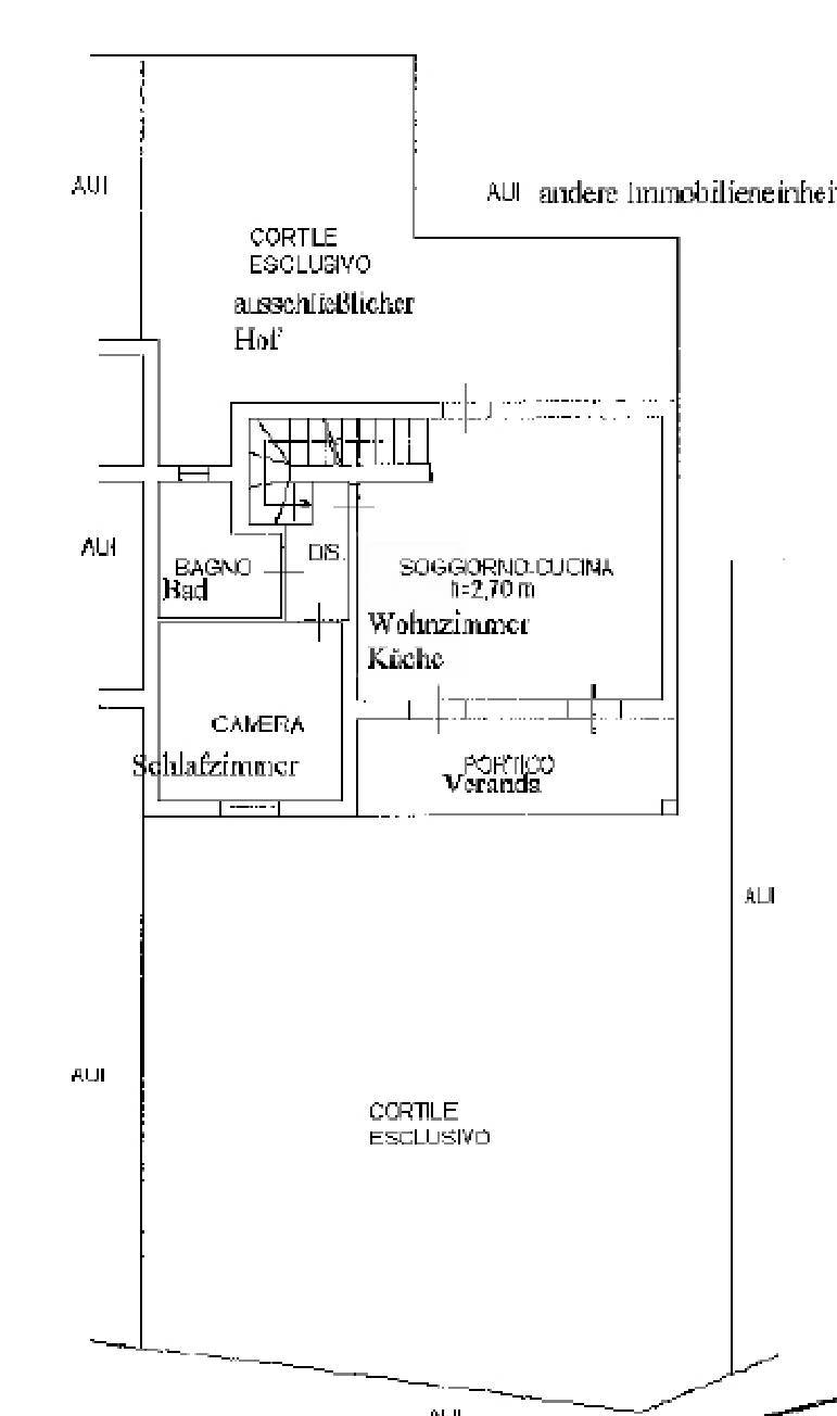 Immagine 42 di Villetta a schiera in vendita  in Via Castellana a Calvagese Della Riviera