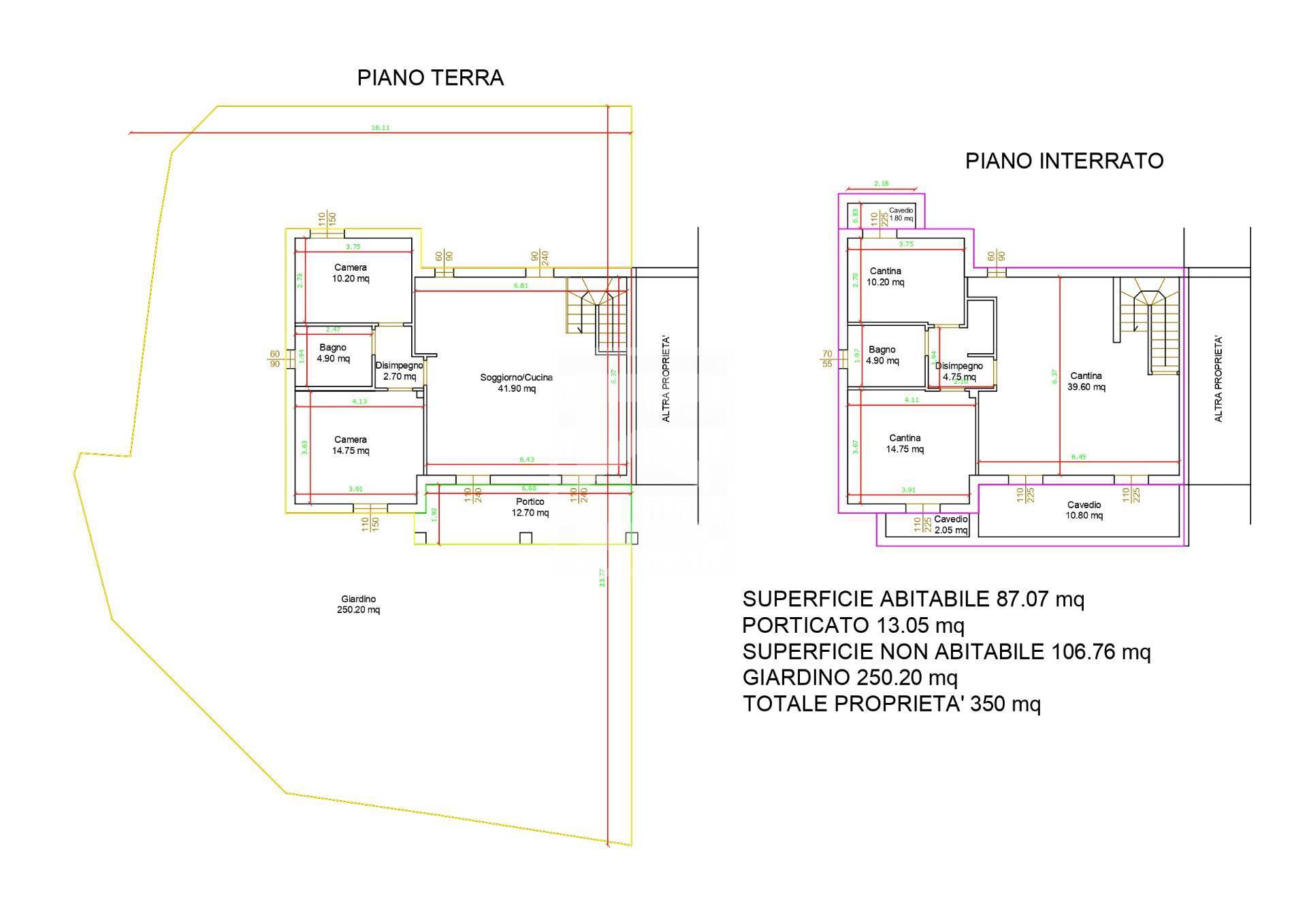 Immagine 41 di Villetta a schiera in vendita  in via castellana 61 a Calvagese Della Riviera