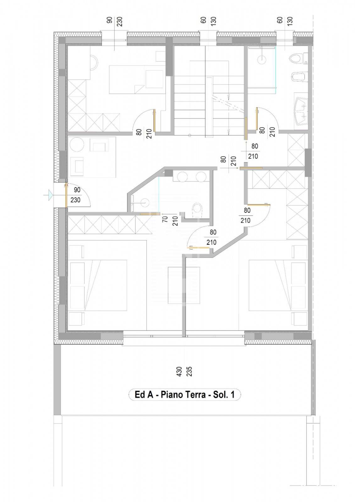 Immagine 29 di Casa semindipendente in vendita  in Via Dei Prati 11 a Calvagese Della Riviera