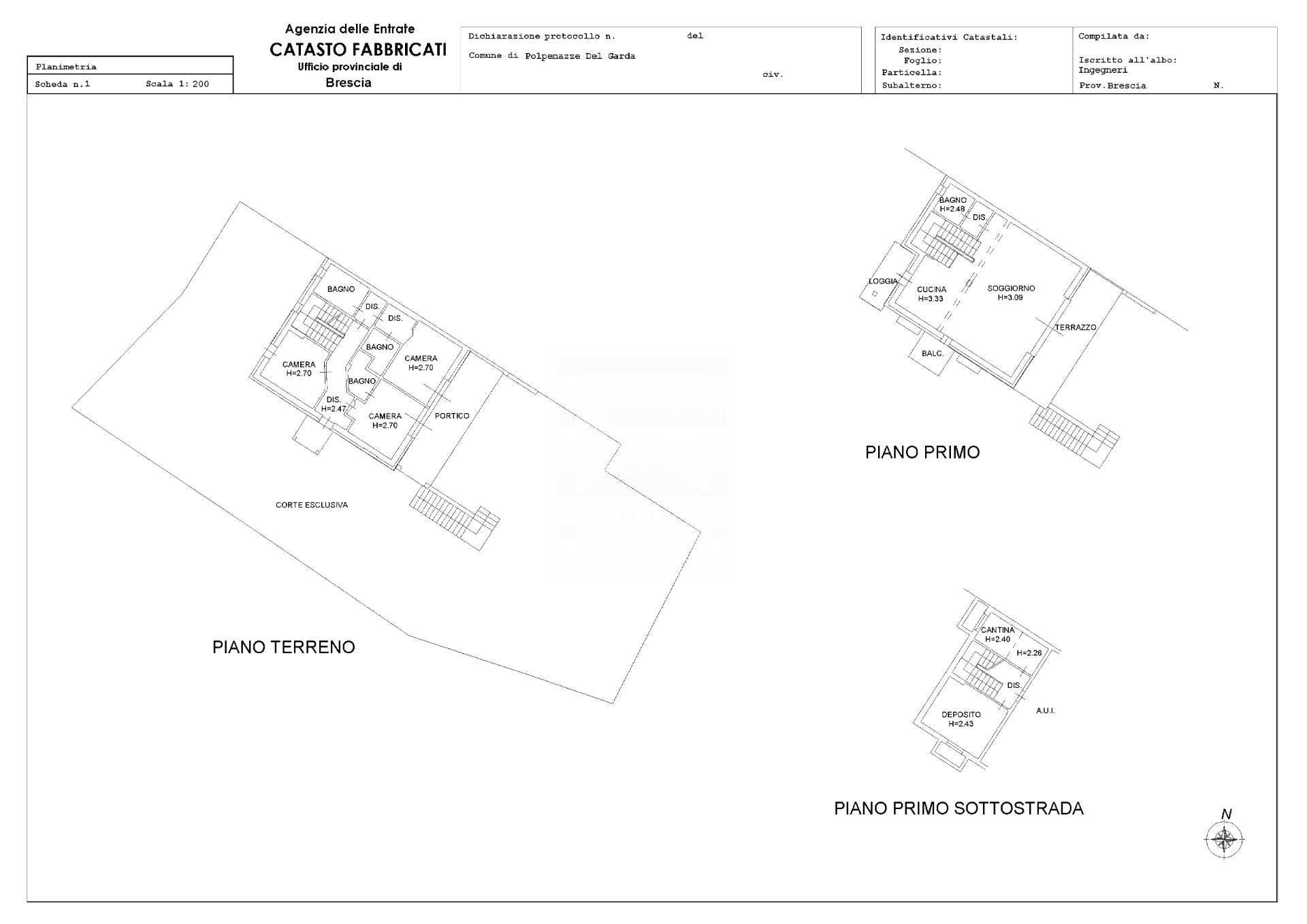 Immagine 32 di Casa semindipendente in vendita  in Via Dei Prati 11 a Calvagese Della Riviera