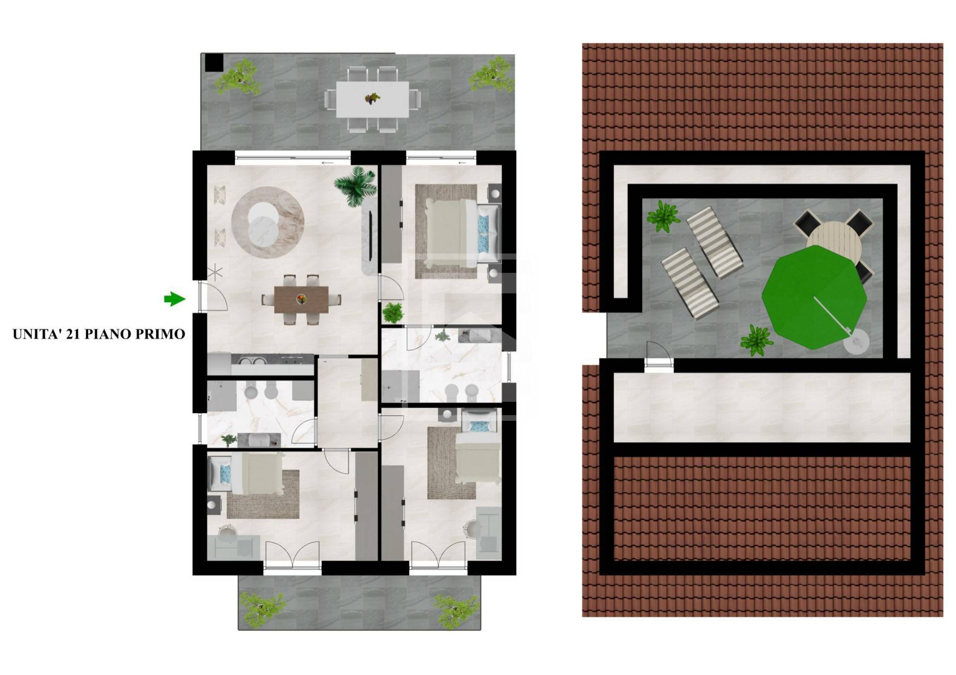 Immagine 47 di Appartamento in vendita  in VIA FORTE FENILAZZO 4 a Castelnuovo Del Garda