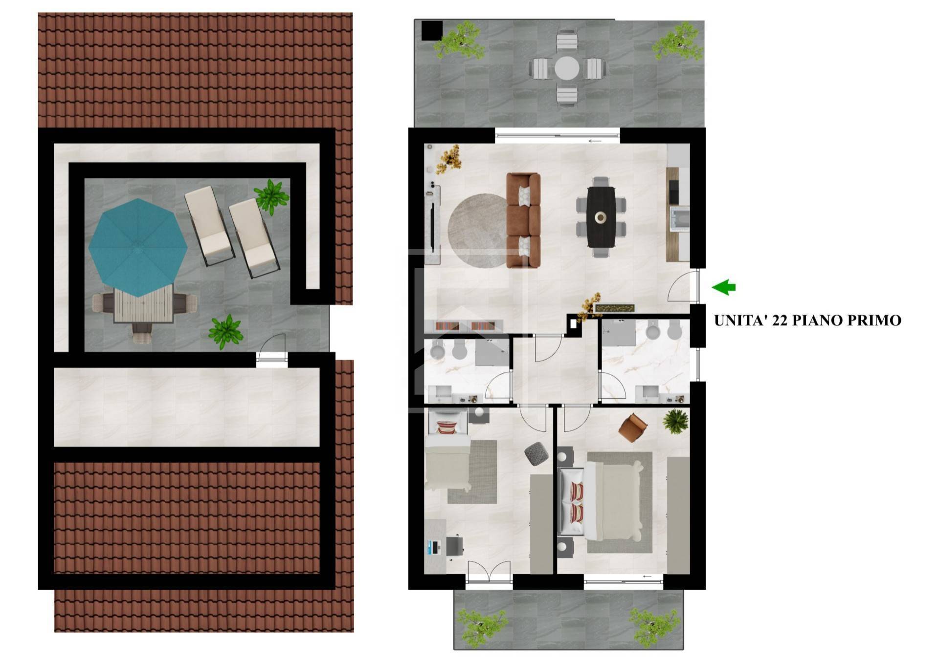 Immagine 45 di Appartamento in vendita  in VIA FORTE FENILAZZO 4 a Castelnuovo Del Garda