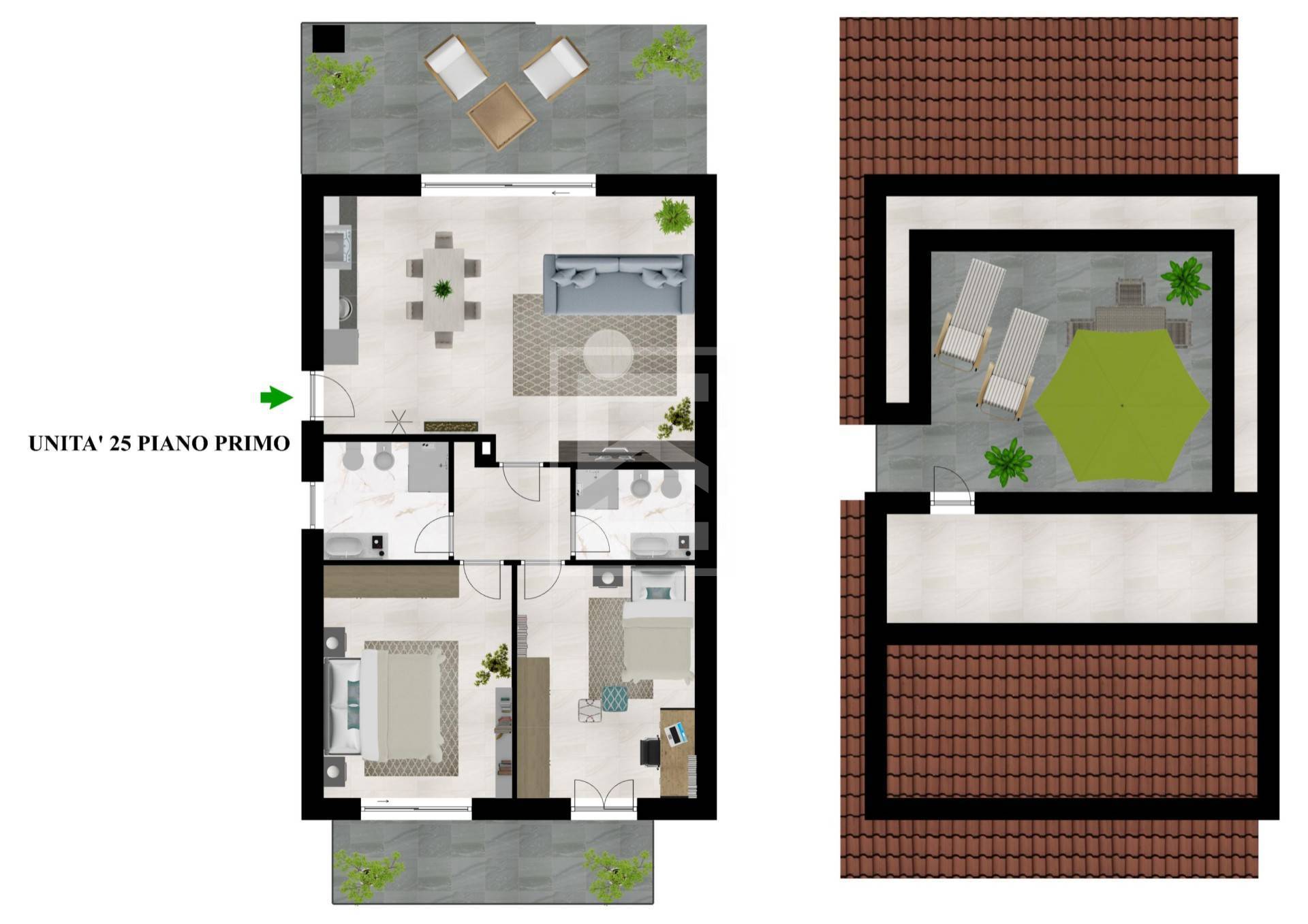 Immagine 45 di Appartamento in vendita  in VIA FORTE FENILAZZO 4 a Castelnuovo Del Garda