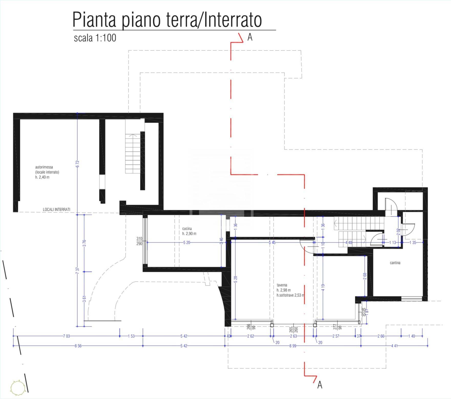 Immagine 36 di Villa in vendita  in via dei mulini 21 a Calvagese Della Riviera
