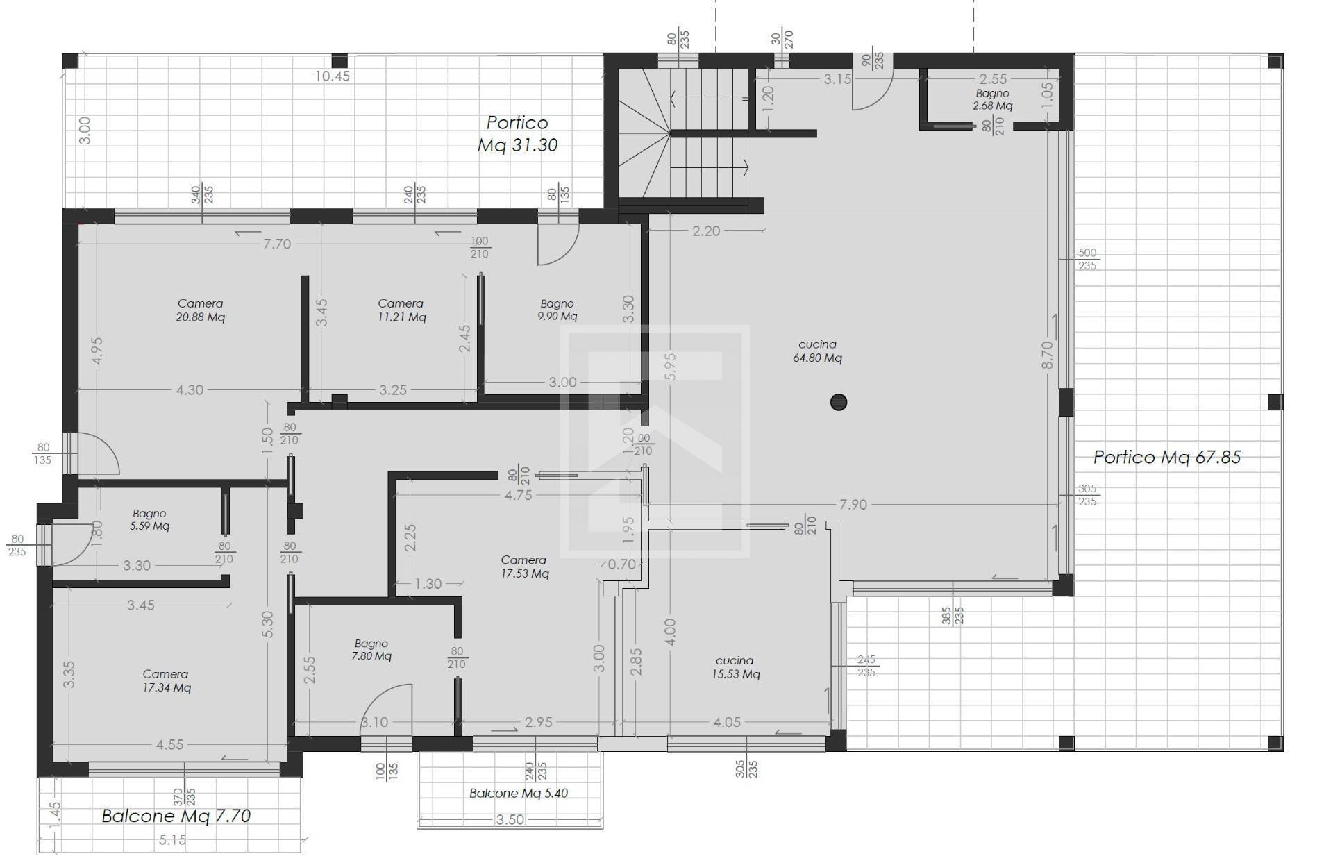 Immagine 38 di Attico in vendita  in Via San Rocco a Calvagese Della Riviera