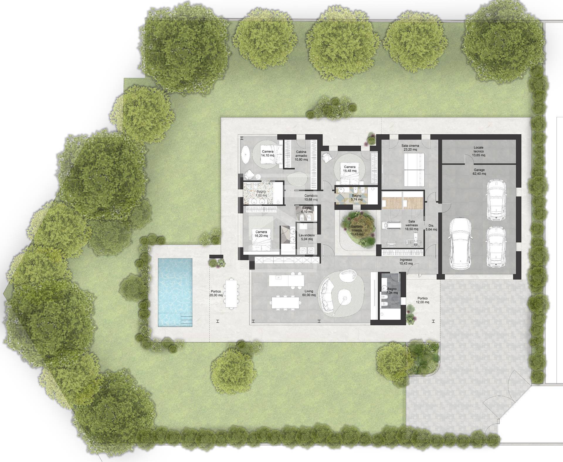 Immagine 14 di Villa in vendita  in Viale Roma a Lonato del Garda